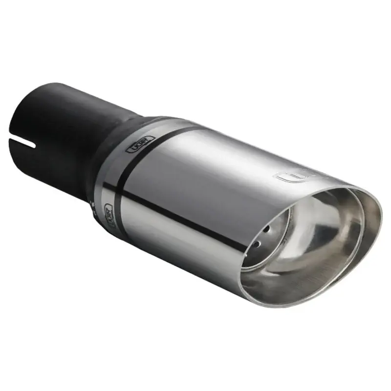 Ulter Sport, Rørhale - Oval Race 95x65mm Slanted - Length 120mm - Installation ->50mm - Inox | Skynd dig