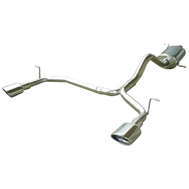Bedst sælgende - InoXcar, Dobbelt sportsudstødning, passer til Mercedes ML 270 CDi 1999- Left/Right 120x80mm