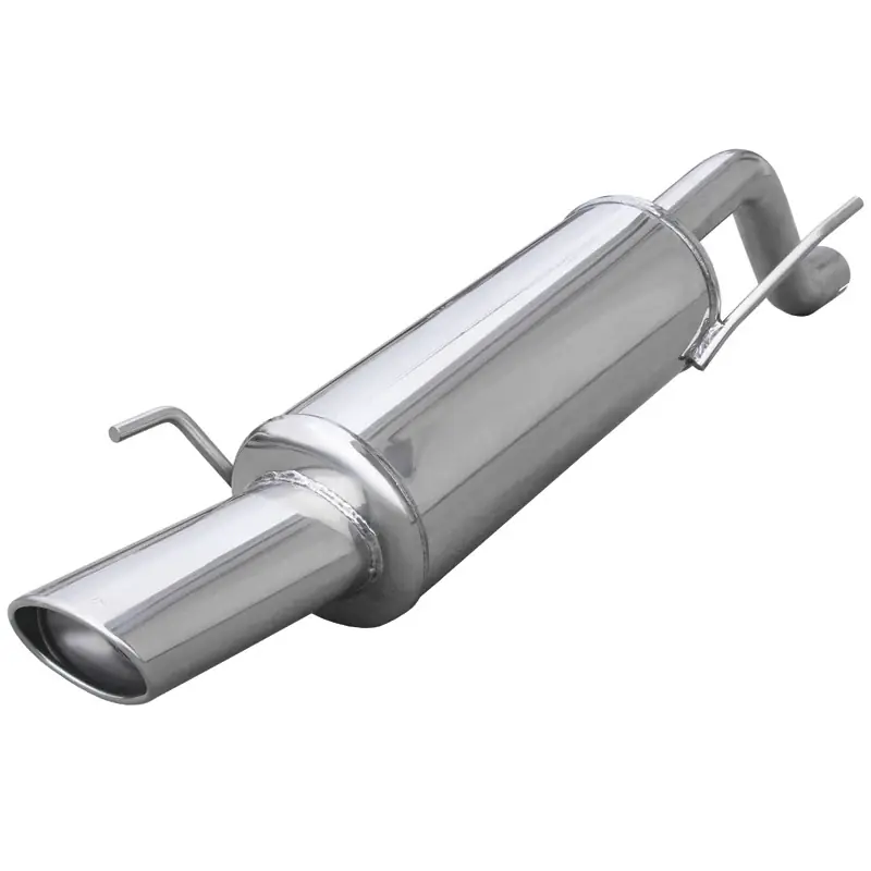Premium kvalitet - InoXcar, Sportsudstødning, passer til Fiat Grande Punto 1.4T-Jet (155HP) 2007- 120x80mm (Ø60mm)