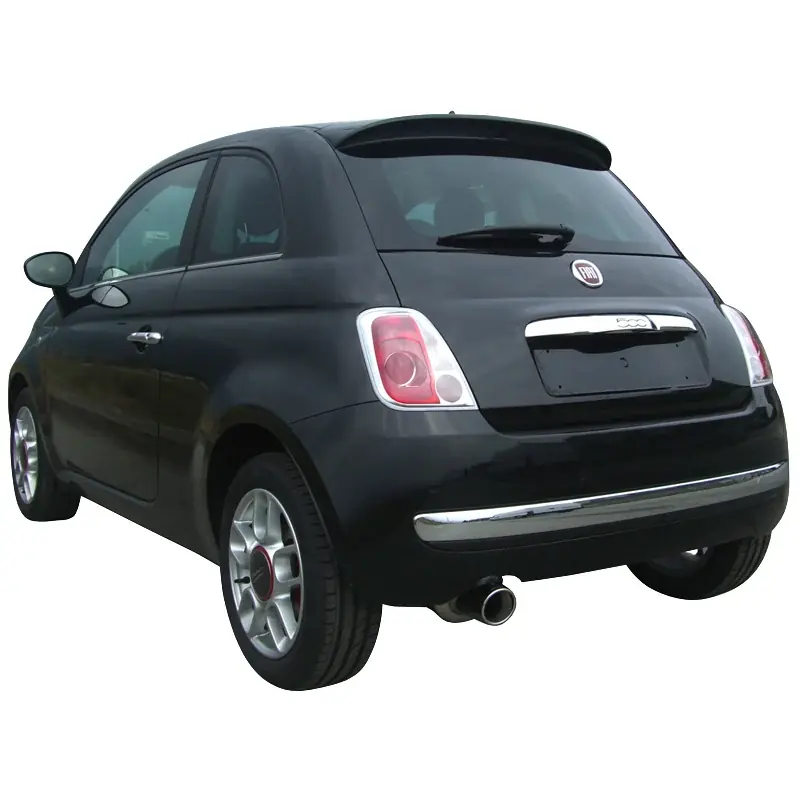 Anbefalet valg | InoXcar, Sportsudstødning, passer til Fiat 500 1.4 16v (100HP) 2007- 102mm