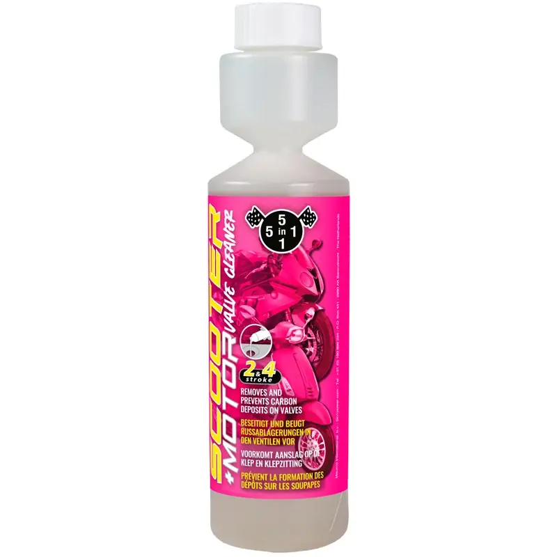 5in1, Scooter Ventilrens, Brændstofadditiv, 250ml, Effektiv Rensning af Brændstofsystemet - Tilbudspris