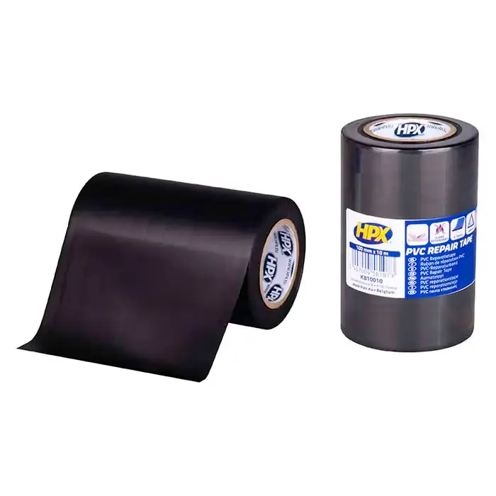 Direkte fra producenten | HPX HPX Agritape sort, 100mm x 10m