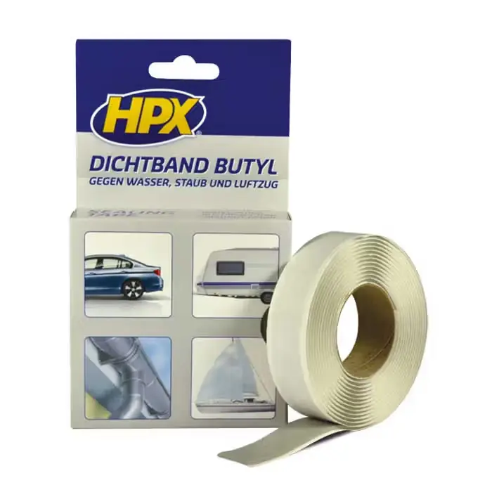 HPX HPX butyl sealing tape grå 20mmx3m - Nyhed i sortimentet