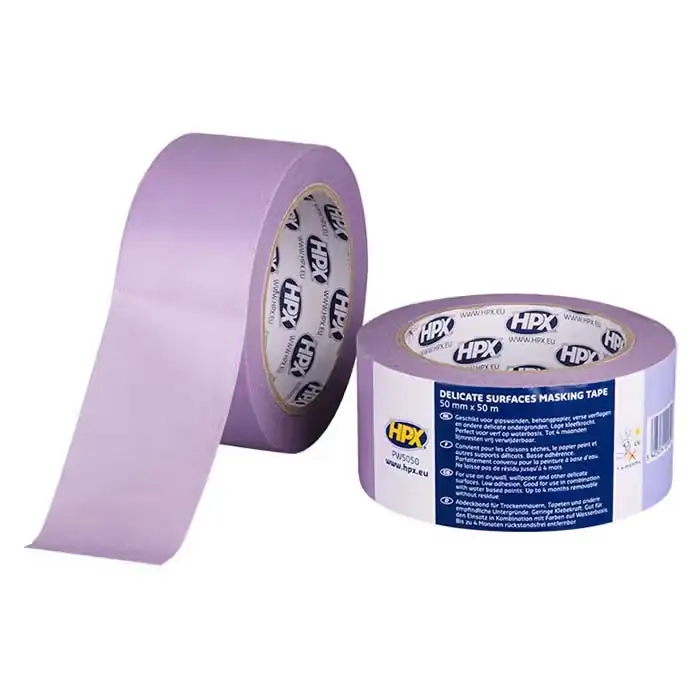 HPX HPX masking delicate surfaces tape lilla, 48mm x 50m | Særtilbud