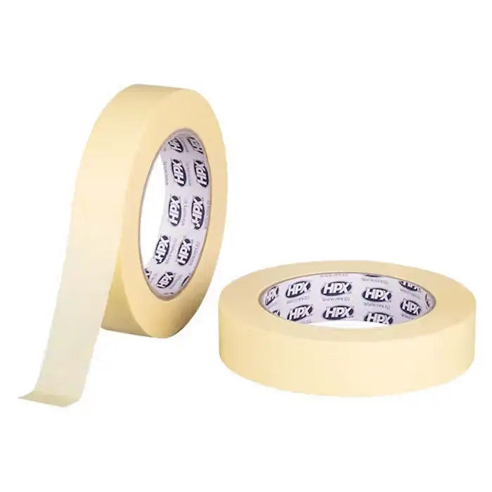 HPX HPX afdækningstape creme op til 100 grader, 25mm x 50m | Topprodukt