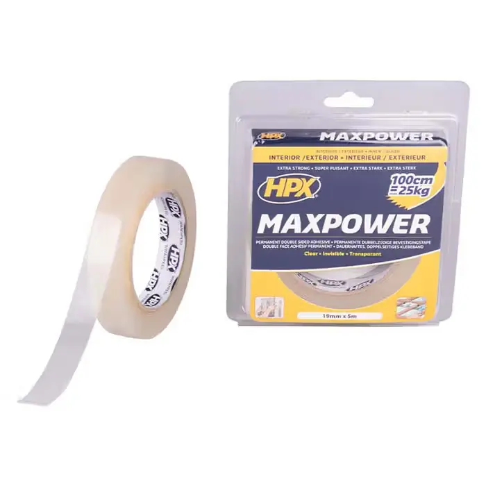 Supergod pris | HPX HPX max power klar 19mm x 5m