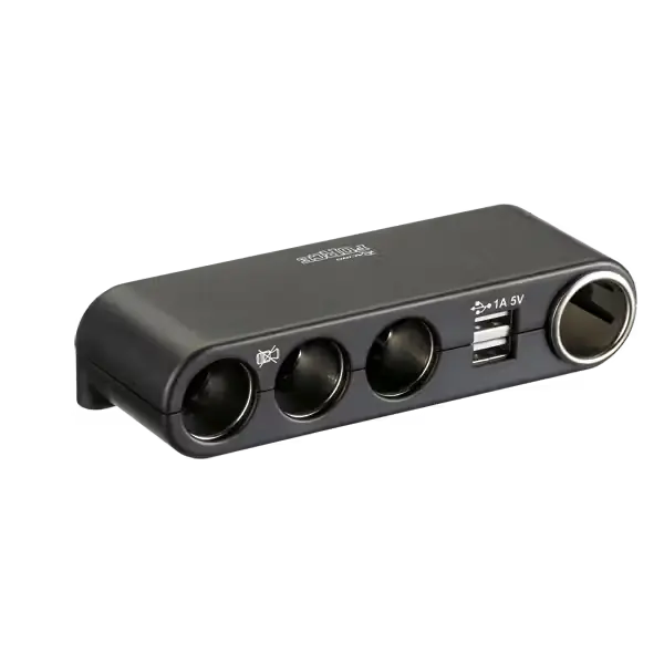 AVANT Strømudtag med 4 udtag og USB 12/24v | Kan bestilles