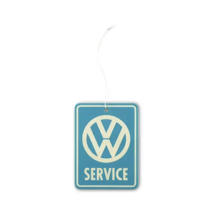 VW-COLLECT Luftfrisker, VW skilt ‘‘new car/vw service‘‘ | God pris