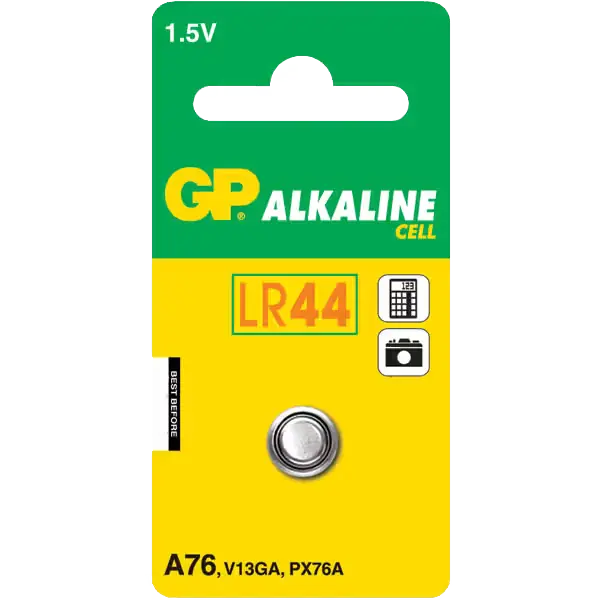 GP-BATTERI Gp lr44/lr1154/ag13 batteri stk. - Anbefalet valg
