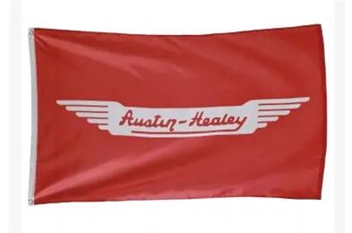 Flag Austin Healy rød 92x150 cm | Særpris