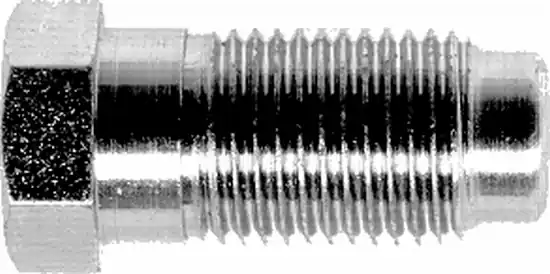 Anbefalet valg | Land Rover bremserørs fitting - Udvendigt gevind M10x1x5 mm rør